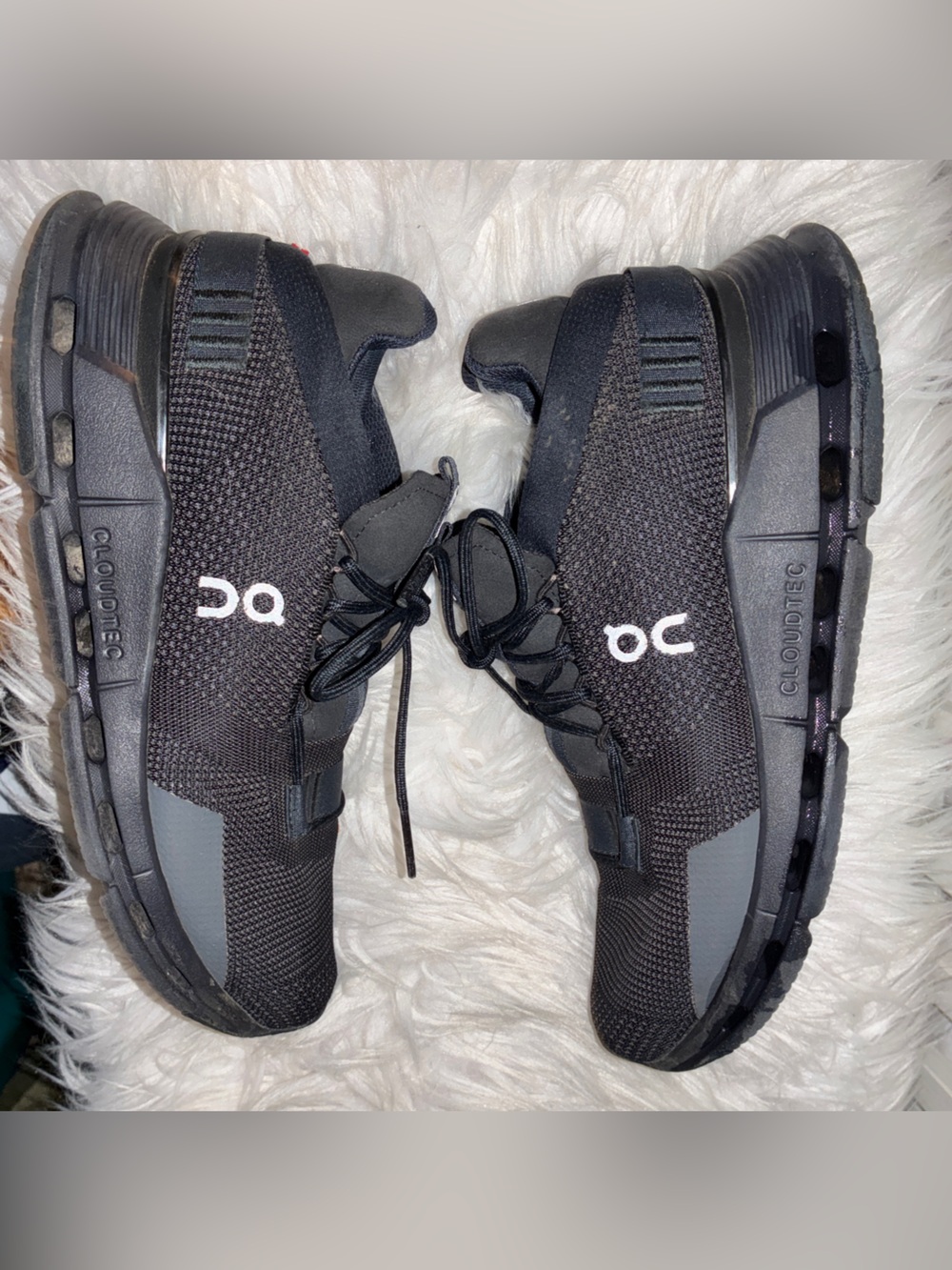 On Oncloud Cloud nova 'Black Eclipse' Running Shoes Women's Sz 9.5 - Picture 5 of 10
